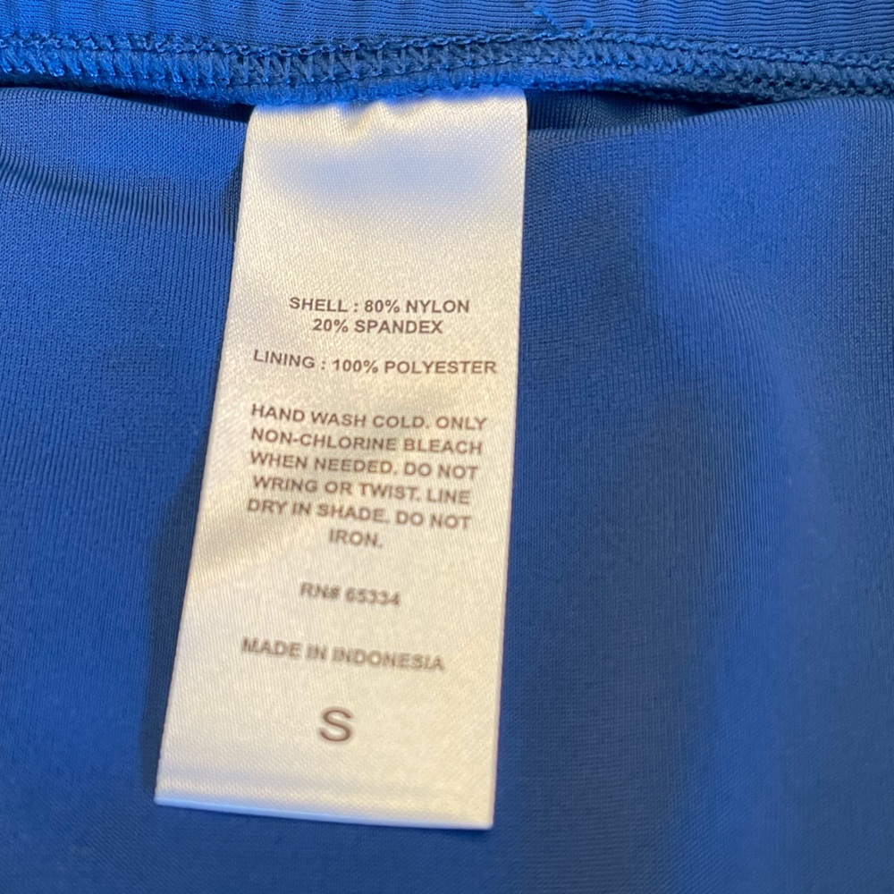 NWT Indigo Sky Academy Missy Ruffle Skirted Bottom Blue Tide - Picture 4 of 7